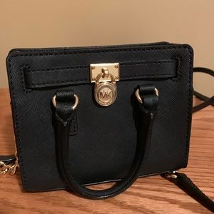 Hamilton - Mini' Leather Messenger Bag